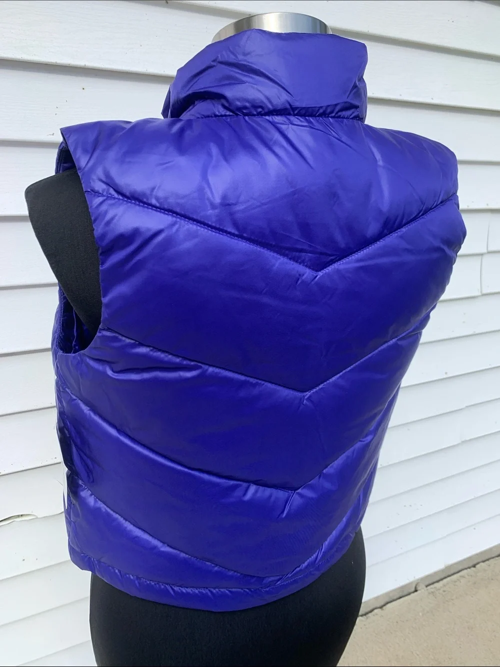 Xersion Purple Puffer Vest